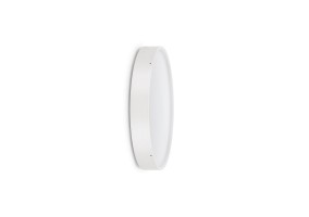 Sieninis/lubinis lauko šviestuvas OLA 330 White 20W IP66